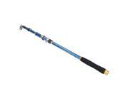 SODIAL Generic 2.1M 6.89FT Telescopic Fishing Rod Tackle Travel Spinning Fishing Carbon fiber