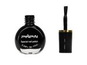 SODIAL pinpai Nail Art Template Stamp Stamping Painting Varnish Special Polish Manicure Design black 1