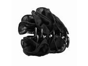 SODIAL Xuefang exquisite rose Flowers Large Gripper Hair Clip Black