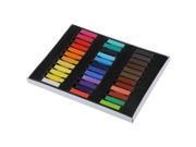 SODIAL 36 color hair chalk Hair color pencils toxic Temporary Salon Kit Pastel with Box