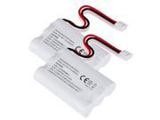 THZY 2X Cordless Phone Battery for Motorola SD 7501 White