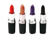 THZY Sexy Pure Color Matte Lipstick Makeup Cosmetic Lip Stick 4 Colors 1 2 3 4
