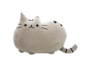 THZY Cute Cartoons Cats Pillows Cushion Plush Toys Pillow Covers Grey