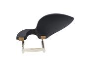 THZY 3 4 4 4 Violin Chin Rest Chinrest Wood with Standard Bracket Black