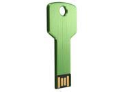 SODIAL 10 pcs USB 2.0 4GB Metal Memoire Flash Drive Stick WIN 7 10 PC Green