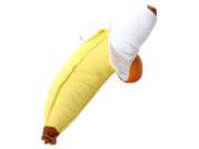 THZY Cotton Large Cute Banana Pillow Plush Waist Throw Cushion Stuffed Soft Toy Decor