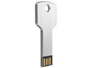 SODIAL 10 pcs USB 2.0 8GB Metal Memoire Flash Drive Stick WIN 7 10 PC Silver