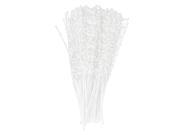 THZY Faux Pearl Bead Sprays Bouquet Cake Flower Craft Pack of Approx.100 Stems White