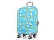 THZY Suitcase protective cover Luggage Cover L 28 Blue Bubbles
