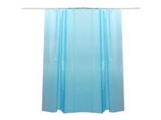 THZY Clear Thicker EVA Bath Shower Curtain 3D Water Cube Mold Blue