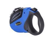 SODIAL COOL BUD GHB Dog Leads Retractable Extendable Dog Lead 5M for 50KG Dogs blue
