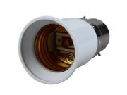 SODIAL Adapter Light Bulb E27 to B22 white