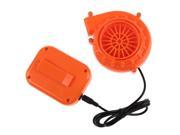 THZY Mini Fan Blower for Mascot Head Inflatable Costume 6V Powered 4xAA Dry Battery Orange