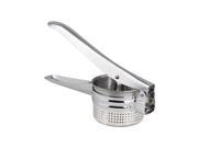 SODIAL New Stainless Steel Potato Masher Ricer Puree Fruit Vegetable Juicer Press Maker