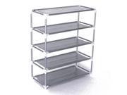 THZY 5 Layers removable door shoe storage cabinet shelf DIY shoes storage