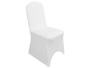 THZY Chair Covers Spandex Lycra Cover Wedding Banquet Anniversary Party DecorationShape flat front Pack Size 1