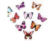 SODIAL 1Pcs 7 Color Changing Beautiful Cute Butterfly LED Night Light Lamp