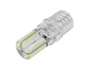 SODIAL E17 Socket 5W 64 LED Lamp Bulb 3014 SMD Light Pure White AC 110V 220V