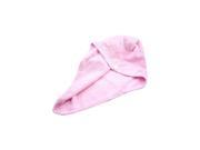 SODIAL 1PC Magic Microfiber Hair Drying Towel Cap Bath Head Wrap Pink