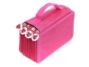 SODIAL Pencil Bags Pencil cases Pencil box Pencil case Pencil boxes A pencil case Rose Red