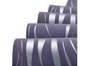 THZY stripe wave Non woven Background wallpaper Purple