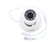 SODIAL 800TVL Indoor Night Vision CCTV Dome Camera 24LEDS Wide Angle IR Color Cam