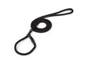 SODIAL Adjustable Leash for Dog Cat Pet Nylon 140 cm length Black