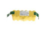 SODIAL Battery 14.4V 3500mAh compatible with APS iRobot Roomba 500 510 530 532 535 540 550 560 562 570 580 610 R3 Yellow