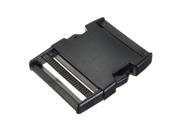 SODIAL 50 mm buckle clip plug closers buckle strap Black SODIAL 50 mm buckle clip plug closers buckle strap Black