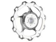 SODIAL week eight Aluminium Mountain Bike Jockey Wheel Rear Derailleur Pulley 11T for SHIMANO SRAM Silver