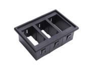 SODIAL Car Boat Dash Rocker Switch Clip Panel Patrol Holder Housing For ARB Carling 3 Switch Housing