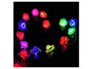 SODIAL 13ft 4M 40Led Rose Fairy String Lights for Room Home Garden Christmas Party Decoration Multicolor 40 LED