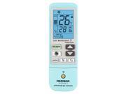 SODIAL CHUNGHOP K-209ES Universal Air Conditioner Remote Control, Support Thermometer Function (Blue White) SODIAL CHUNGHOP K-209ES Universal Air Conditioner Remote Control, Support Thermometer Function (Blue White)