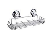 SODIAL Stainless Wall Mounted Kitchen Bathroom Shower Shelf Storage Suction Basket Hook SODIAL Stainless Wall Mounted Kitchen Bathroom Shower Shelf Storage Suction Basket Hook
