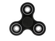SODIAL EDC Fidget spinner High Speed Stainless Steel Bearing ADHD Focus Anxiety Relief Toys Gift Black