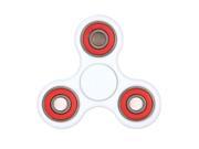 SODIAL EDC Fidget spinner High Speed Stainless Steel Bearing ADHD Focus Anxiety Relief Toys Gift white