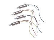 SODIAL Quadcopter Spare Parts 4pcs Original Motors for X11 (2 Clockwise and 2 Anti-Clockwise Motors)