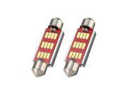 SODIAL 2 x 41mm 4014 LED 12SMD CANBUS Error Free Soffitte interior lighting SODIAL 2 x 41mm 4014 LED 12SMD CANBUS Error Free Soffitte interior lighting