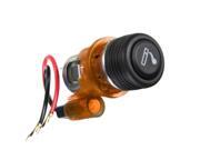 SODIAL Built-in cigarette lighter lit car adapter 12V socket connector Orange SODIAL Built-in cigarette lighter lit car adapter 12V socket connector Orange