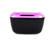 SODIAL Newest Fashion Mini Car Auto Rubbish Dustbin/Trash Can Garbage Dust Case Box/Car Storage Case/Car Trash Bin (rose and black) SODIAL Newest Fashion Mini Car Auto Rubbish Dustbin/Trash Can Garbage Dust Case Box/Car Storage Case/Car Trash Bin (rose and black)