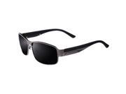 SODIAL New Polarized sunglasses men fashion aviator oculos 8485 Grey Edge+Black Grey Lens SODIAL New Polarized sunglasses men fashion aviator oculos 8485 Grey Edge+Black Grey Lens