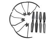 SODIAL Upgraded Main Blade Propellers for TIANQU VISUO XS809 XS809HC XS809HW XS809W Drone CCW CW Propeller Guard Protectors Replacement RC Quadcopter Spare Part