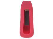 SODIAL smart devices Silicone Case For Fitbit one Dark Red