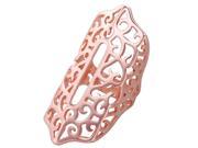 SODIAL Band Cover Sleeve Protector Accessories for Fitbit Flex 2 rose gold