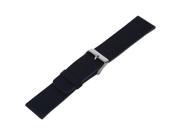 SODIAL Leather Double Tour Cuff Watch Band Strap For Fitbit Blaze Smart Watch Tracker, Round edge Blue
