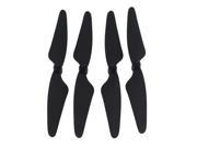 SODIAL 4Pcs For Hubsan H501S X4 RC Quadcopter Propellers Blades 2CW/2CCW, Black