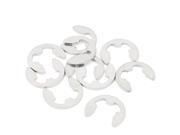 SODIAL Fastening set outer retainers snap ring E-clip retaining ring 8mm 10 pieces SODIAL Fastening set outer retainers snap ring E-clip retaining ring 8mm 10 pieces