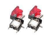 SODIAL 2PC Red LED SPST Toggle Rocker Switch Control On/Off 12V 20A with Safety Cover SODIAL 2PC Red LED SPST Toggle Rocker Switch Control On/Off 12V 20A with Safety Cover
