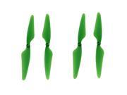 SODIAL For Hubsan H502S Drone Quadcopter Propellers A and B Set of 4 - Part H502S-03, Green