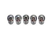 SODIAL 5Pcs Skull Car Motorcycle Auto Wheel Tyre Tire Stem Air Valve Caps SODIAL 5Pcs Skull Car Motorcycle Auto Wheel Tyre Tire Stem Air Valve Caps